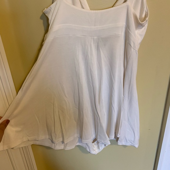 UO alix tie-front skort romper - Picture 4 of 5